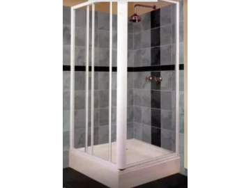 l shape shower cubicle